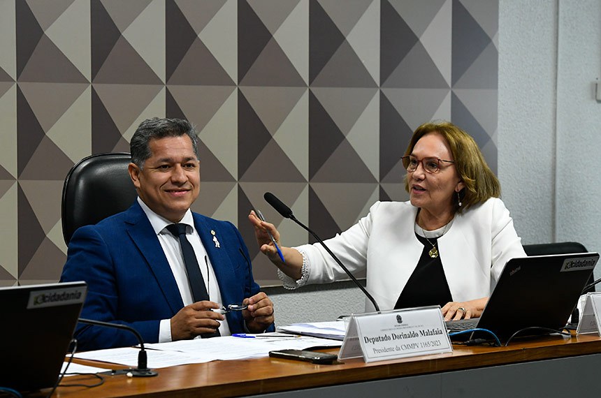 Mesa: 
presidente da CMMPV 1165/2023, deputado Dorinaldo Malafaia (PDT-AP); 
relatora da CMMPV 1165/2023, senadora Zenaide Maia (PSD-RN).