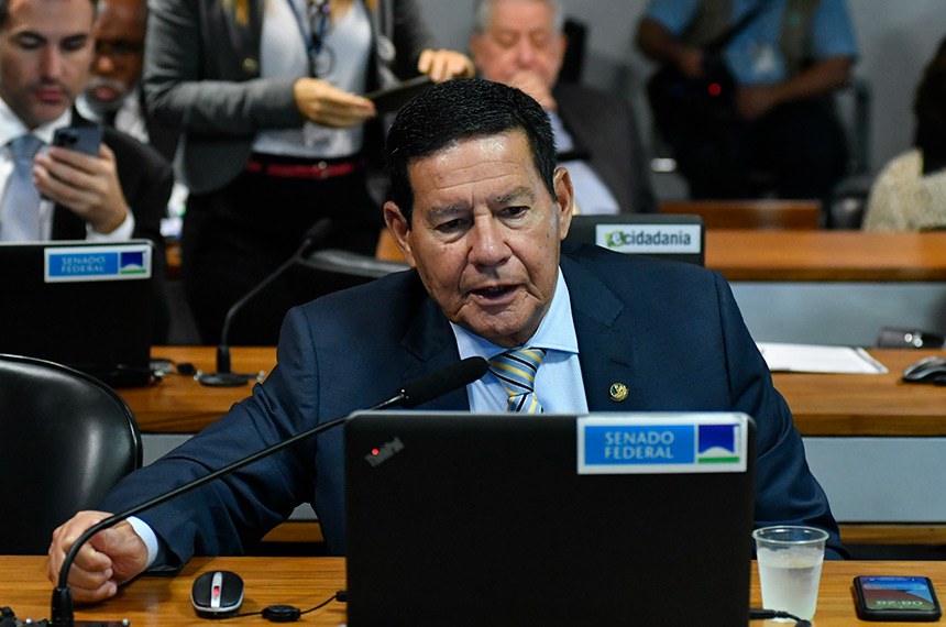 Bancada:
relator do PL 4778/2019, senador Hamilton Mourão (Republicanos-RS), em pronunciamento.