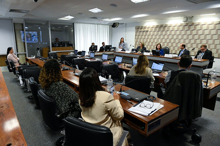 Mesa:
coordenadora-geral de Valorização dos Profissionais da Educação, da Secretaria de Articulação Intersetorial e com os Sistemas de Ensino (Sase), Maria Stela Reis;
presidente eventual da CE, senadora Professora Dorinha Seabra (União-TO); 
secretário de Estado da Educação do Estado do Pará e líder da Frente de Financiamento do Conselho Nacional de Secretários da Educação (Consed), Rossieli Soares da Silva;
presidente da CE, senador Flávio Arns (PSB-PR).