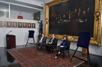 Galeria dos presidentes recebe novos quadros e obras danificadas no 8 de janeiro