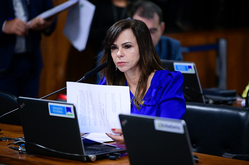Professora Dorinha Seabra é a relatora da proposta sobre valor da merenda escolar - Foto: Pedro França/Agência Senado