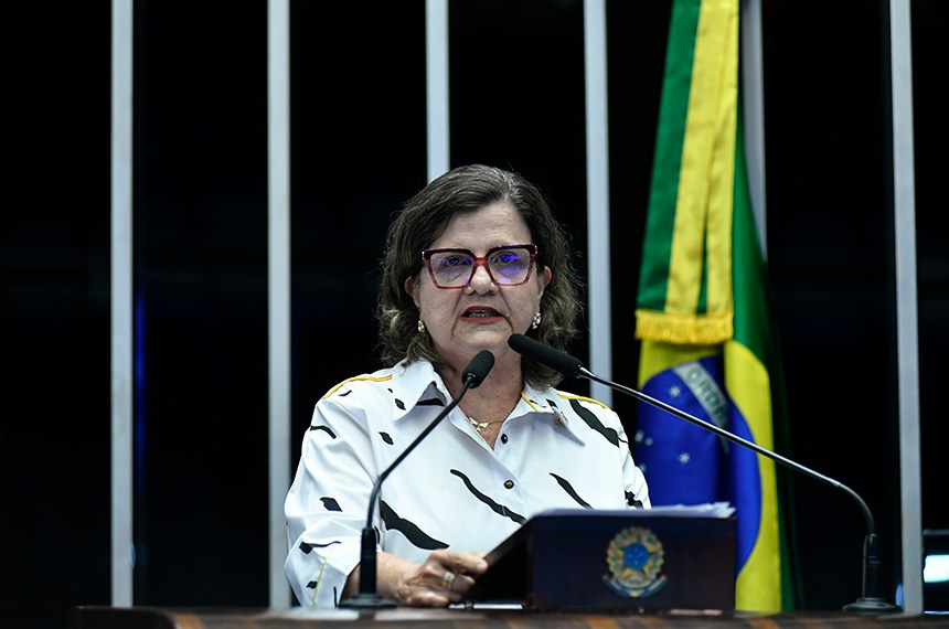 Em discurso, à tribuna, senadora Teresa Leitão (PT-PE).
