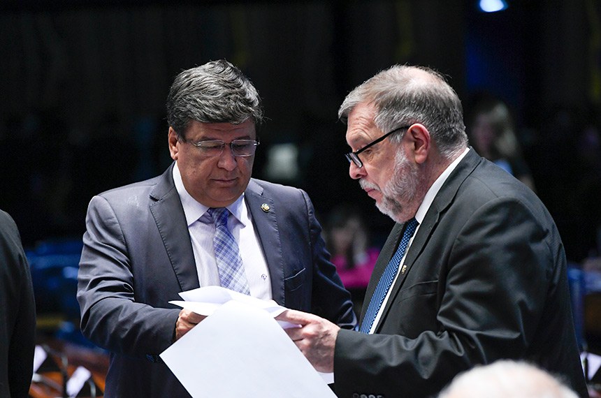 Participam:
senador Carlos Viana (Podemos-MG); 
senador Jaques Wagner (PT-BA).