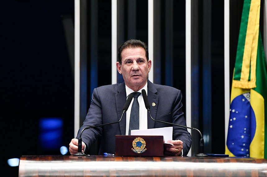 Em discurso, à tribuna, senador Vanderlan Cardoso (PSD-GO).