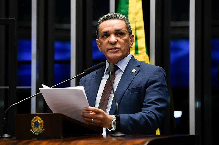 Em discurso, à tribuna, senador Mecias de Jesus (Republicanos-RR).