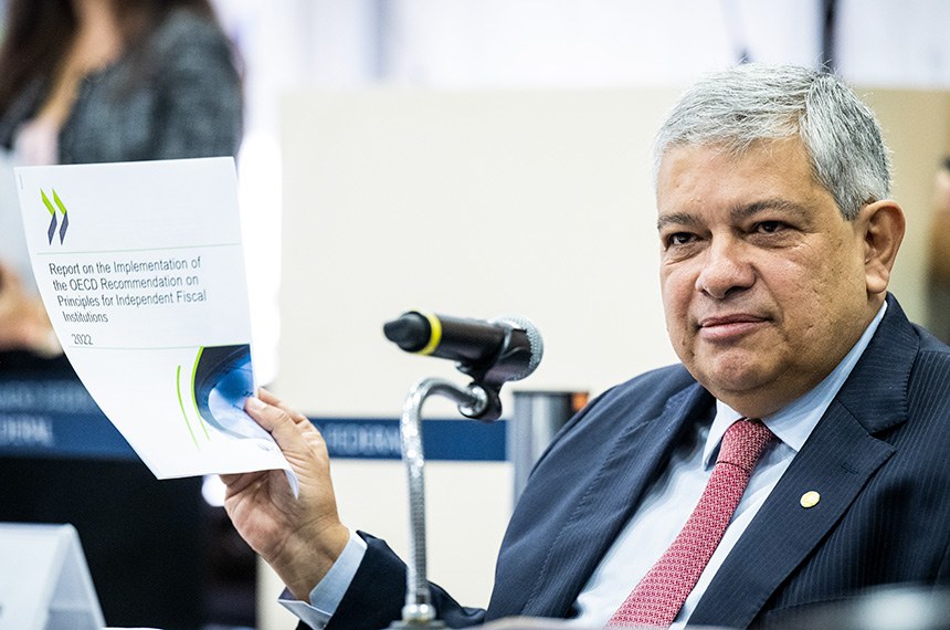 indicado para diretor-executivo da Instituiçao Fiscal Independente (IFI), Marcus Pestana, em pronunciamento.