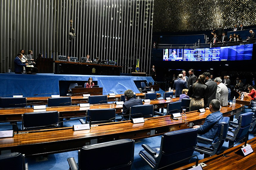 Mesa:  
presidente do Senado Federal, senador Rodrigo Pacheco (PSD-MG); 
secretário-geral da Mesa do Senado Federal, Gustavo A. Sabóia Vieira.