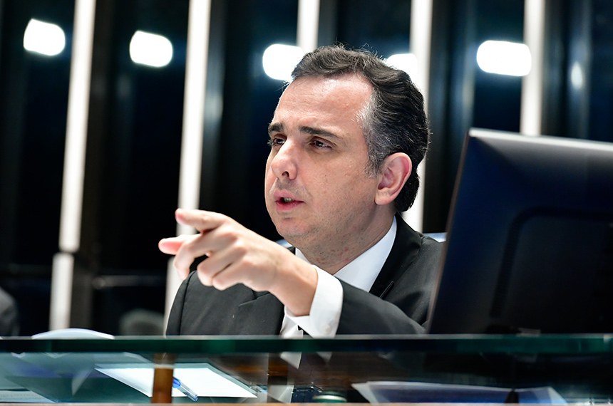 Mesa:
presidente do Senado Federal, senador Rodrigo Pacheco (PSD-MG).
