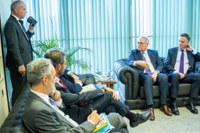 Parlamentares europeus discutem acordo do Mercosul com Renan