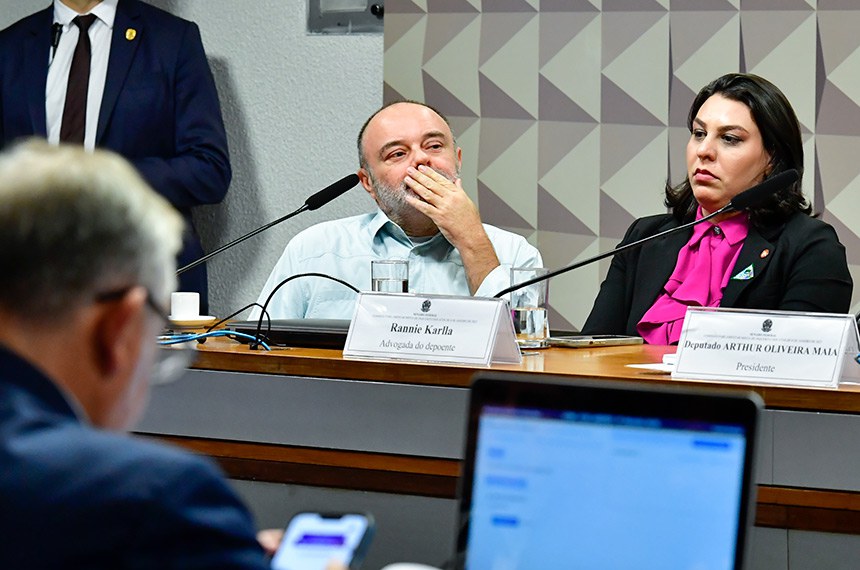 Ouvir as testemunhas faz parte da linha investigatória estabelecida pela relatora no plano de trabalho, que começa pelos fatos anteriores aos ataques de 8 de janeiro contra os Poderes da República. 
 
Mesa: 
condenado pela tentativa de atentado a bomba, George Washington de Oliveira Sousa; 
advogada do depoente, Rannie Karlla.