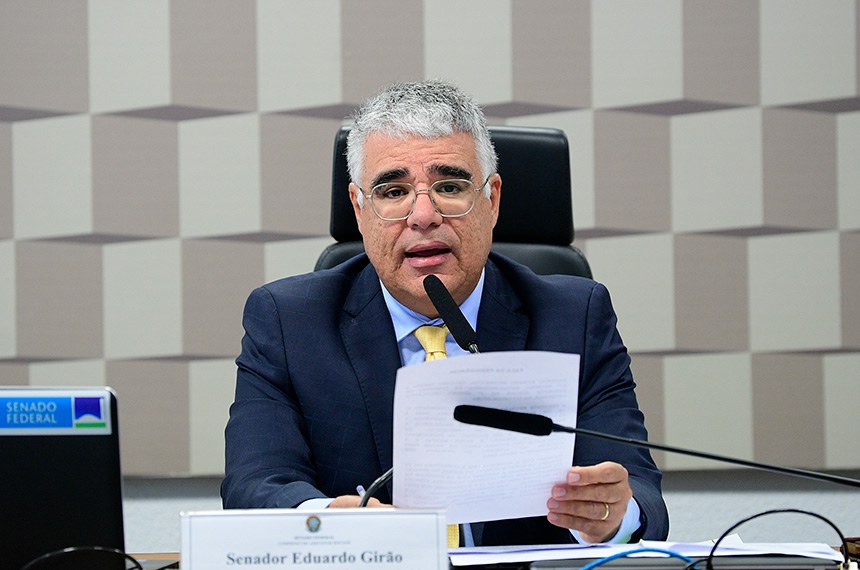 Mesa:
requerente desta audiência, senador Eduardo Girão (Novo-CE).