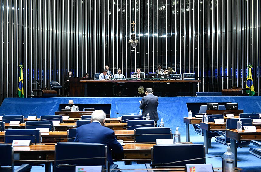 Mesa: 
senador Magno Malta (PL-ES); 
senador Marcos Rogério (PL-RO); 
presidente do Senado Federal, senador Rodrigo Pacheco (PSD-MG); 
secretário-geral da Mesa do Senado Federal, Gustavo A. Sabóia Vieira.