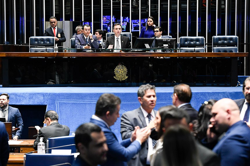 Mesa:  
senador Eduardo Braga (MDB-AM);
presidente do Senado Federal, senador Rodrigo Pacheco (PSD-MG); 
secretário-geral da Mesa do Senado Federal, Gustavo A. Sabóia Vieira.