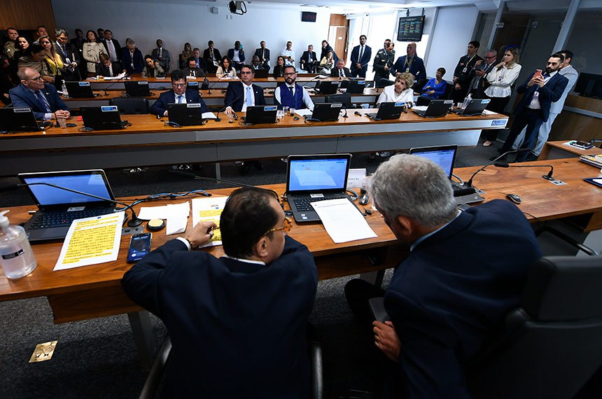 Bancada: 
senador Fabiano Contarato (PT-ES); 
senador Sergio Moro (União-PR); 
senador Flávio Bolsonaro (PL-RJ); 
senador Jorge Seif (PL-SC); 
senadora Ivete da Silveira (MDB-SC). 