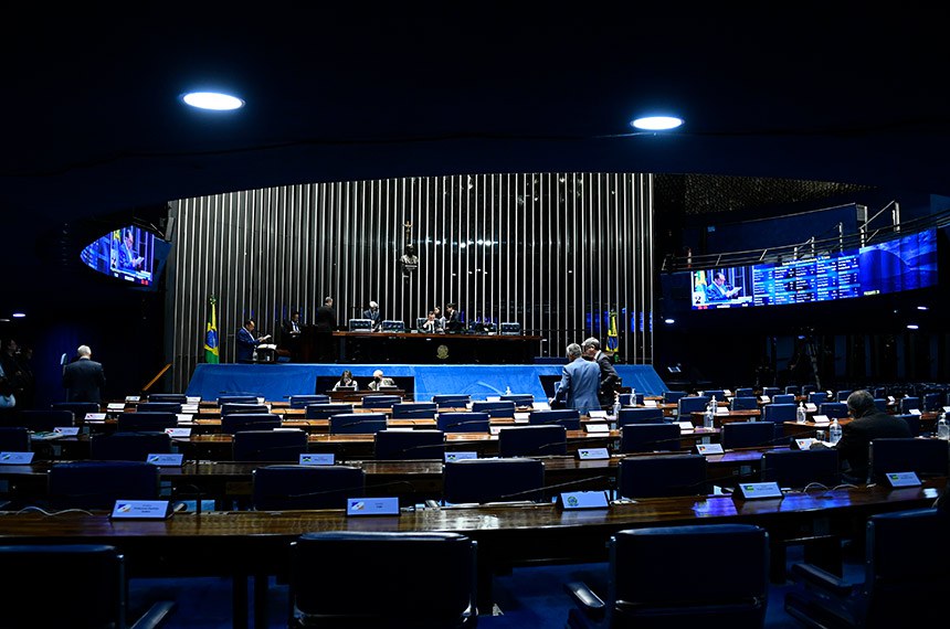 Mesa: 
presidente do Senado Federal, senador Rodrigo Pacheco (PSD-MG); 
secretário-geral da Mesa do Senado Federal, Gustavo A. Sabóia Vieira.