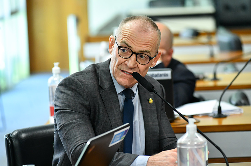 Fabiano Contarato é autor do projeto que trata dos direitos da população carcerária - Foto: Geraldo Magela/Agência Senado