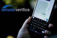Senado Verifica está agora no WhatsApp