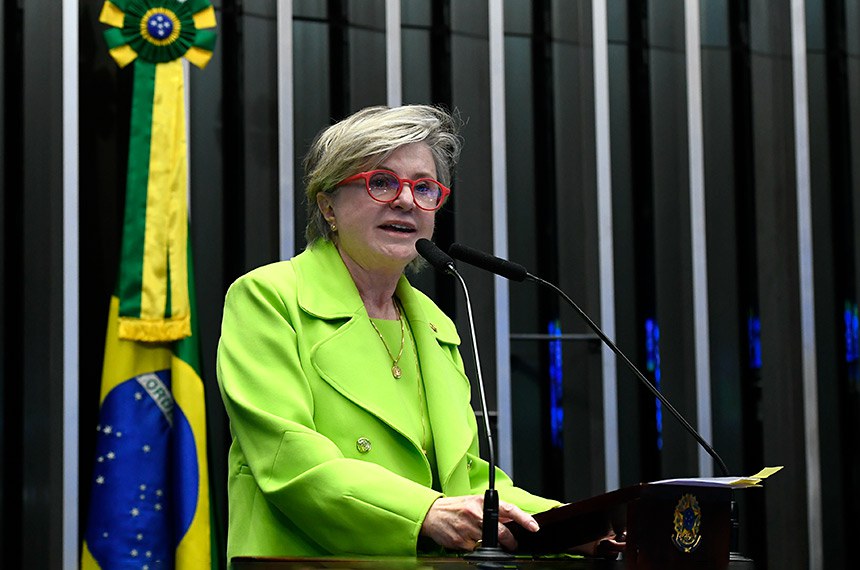 Em discurso, à tribuna, senadora Margareth Buzetti (PSD-MT).