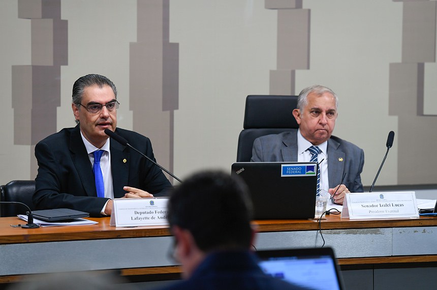Mesa:
deputado Lafayette de Andrada (Republicanos-MG);
presidente eventual, senador Izalci Lucas (PSDB-DF).