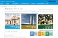 Nova página facilita busca nos Anais do Senado