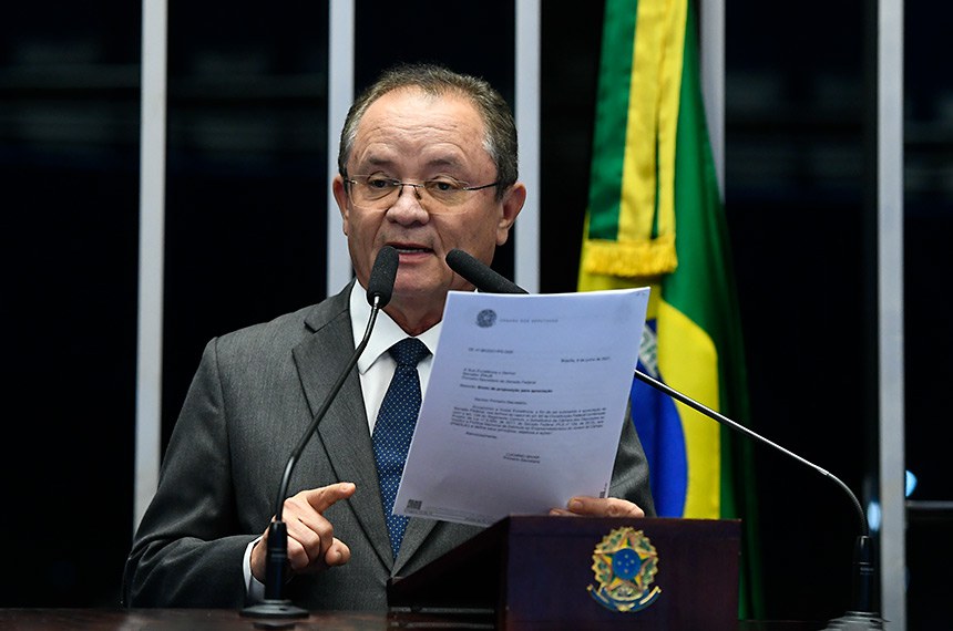 Em discurso, à tribuna, senador Zequinha Marinho (Podemos-PA).