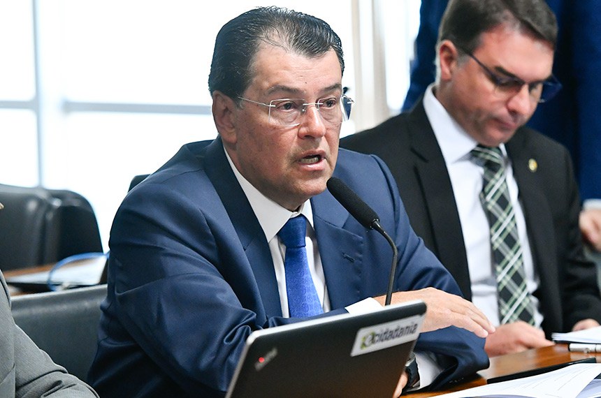 Bancada:
relator do PL 5.690/2019, senador Eduardo Braga (MDB-AM) - em pronunciamento; 
senador Flávio Bolsonaro (PL-RJ).