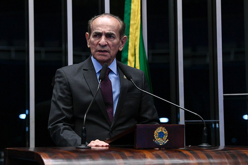 Em discurso, à tribuna, senador Marcelo Castro (MDB-PI).