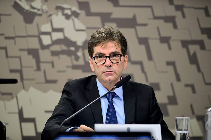 À mesa, em pronunciamento, indicado para exercer o cargo de embaixador do Brasil no Estado do Catar, Marcelo Otávio Dantas Loures da Costa (MSF 54/2023).