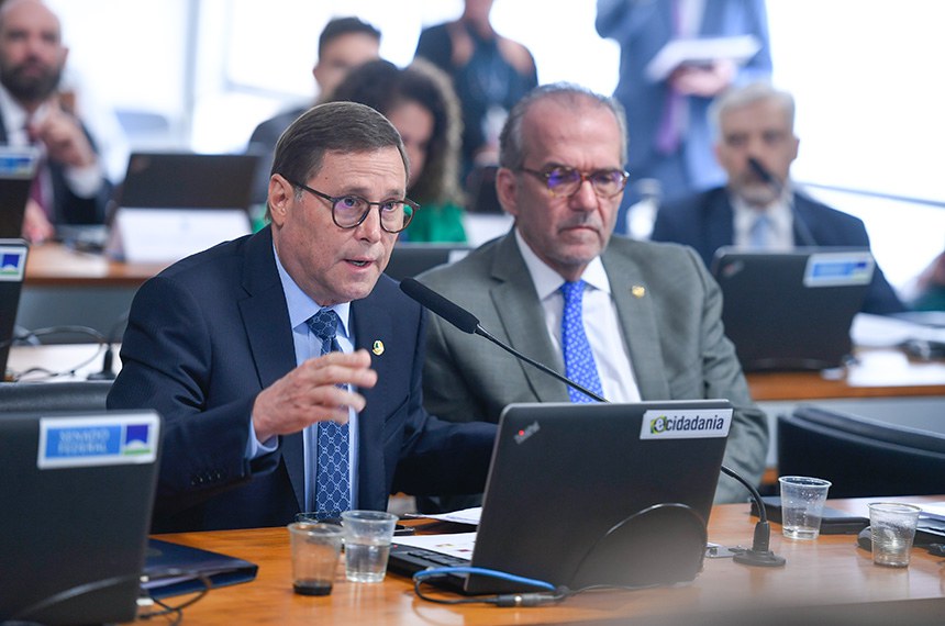 Bancada:
relator da MSF 55/2023, senador Mauro Carvalho Junior (União-MT) - em pronunciamento;
senador Fernando Dueire (MDB-PE).