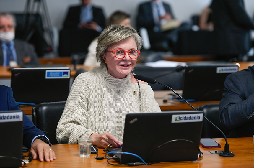 Margareth Buzetti foi a relatora da indicação - Foto: Edilson Rodrigues/Agência Senado