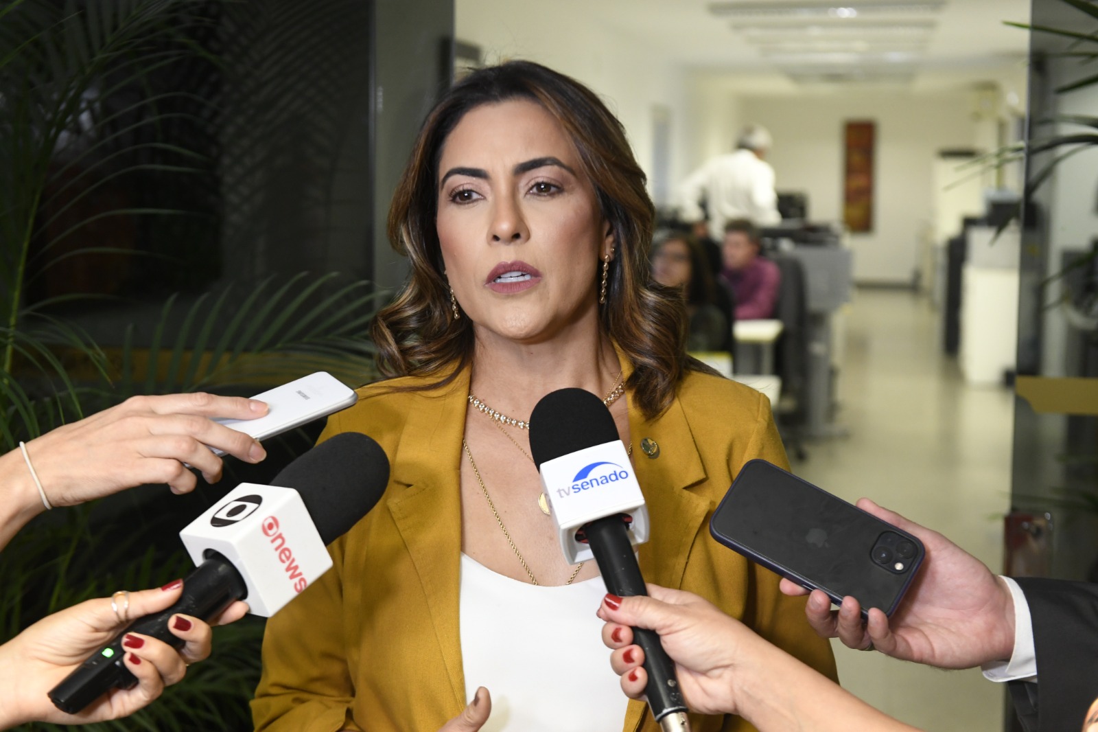 A senadora Soraya Thronicke reclamou que houve 'desrespeito entre parlamentares