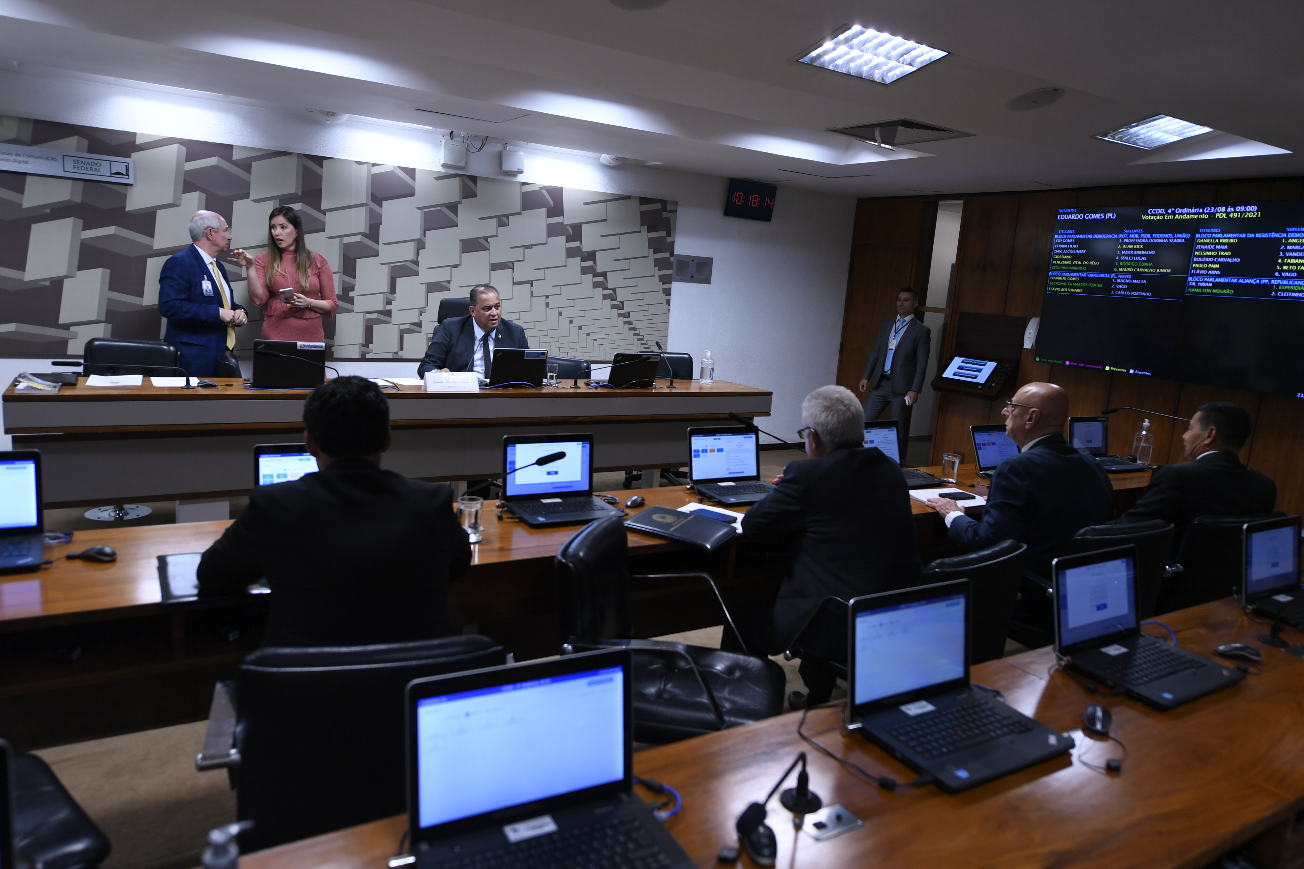 Bancada:
senador Hamilton Mourão (Republicanos-RS); senador Esperidião Amin (PP-SC); 
senador Astronauta Marcos Pontes (PL-SP); 
senador Rodrigo Cunha (Podemos-AL).