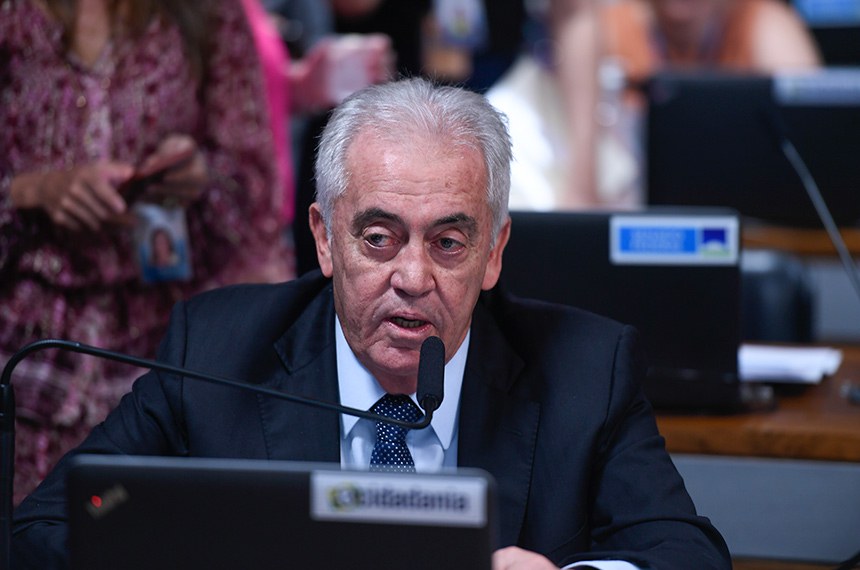 À bancada, em pronunciamento, relator do PL 2.384/2023, senador Otto Alencar (PSD-BA).