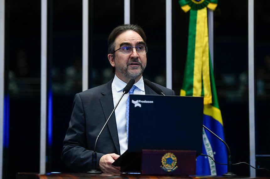 Em discurso, à tribuna, secretário extraordinário da Reforma Tributária no Ministério da Fazenda, Bernard Appy.