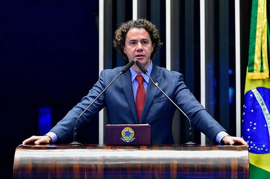 Em discurso, à tribuna, vice-presidente do Senado Federal, senador Veneziano Vital do Rêgo (MDB-PB).