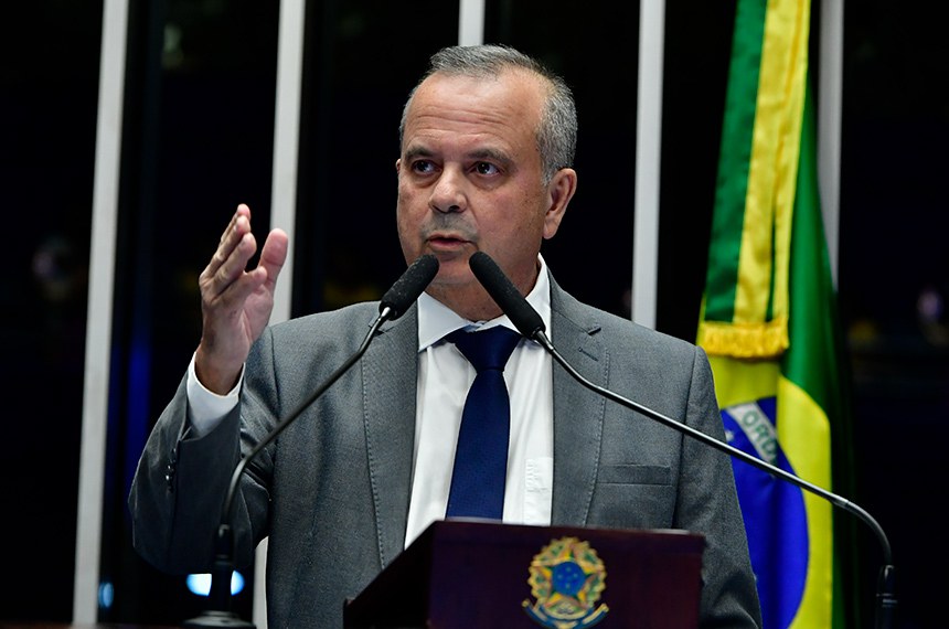 Em discurso, à tribuna, senador Rogerio Marinho (PL-RN). 