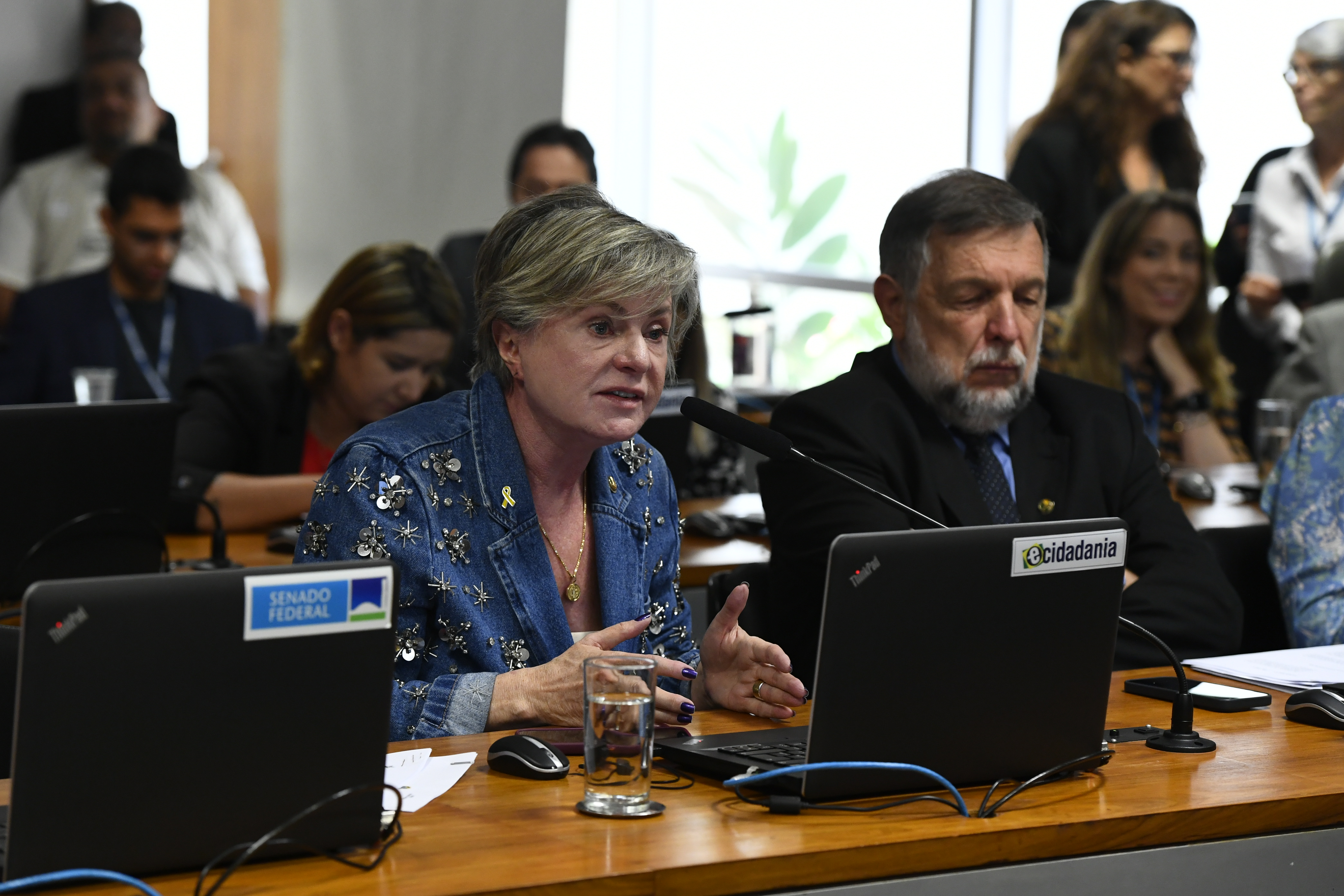 Bancada: 
senadora Margareth Buzetti (PSD-MT) - em pronunciamento; 
senador Flávio Arns (PSB-PR).