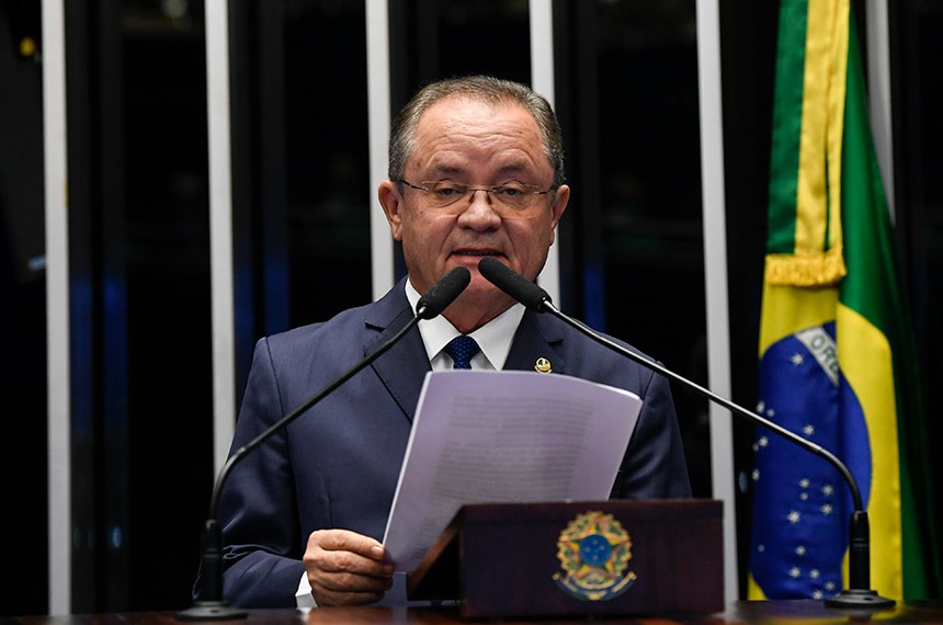 Em discurso, à tribuna, senador Zequinha Marinho (Podemos-PA). 