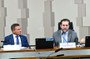 Mesa:
relator da CPIONGS, senador Marcio Bittar (União-AC);
presidente da CPIONGS, senador Plínio Valério (PSDB-AM).