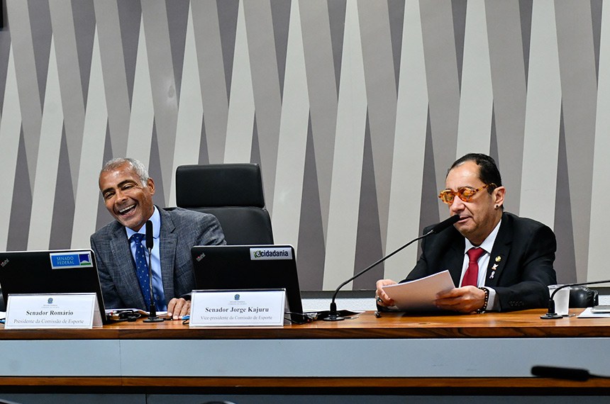 Mesa: 
presidente da CEsp, senador Romário (PL-RJ); 
vice-presidente da CEsp, senador Jorge Kajuru (PSB-GO).