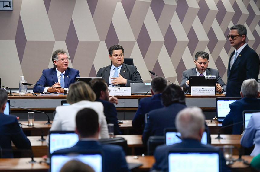 Mesa:
senador Laércio Oliveira (PP-SE); 
presidente da CCJ, senador Davi Alcolumbre (União-AP);
vice-presidente da CCJ e relator do PL 2.903/2023, senador Marcos Rogério (PL-RO).