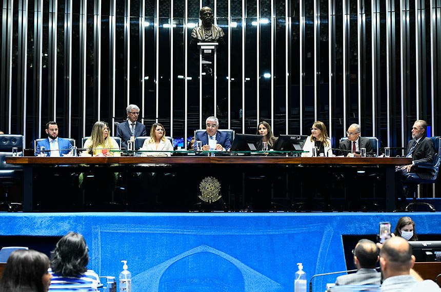 Mesa: 
co-fundador do Projeto Juntos Salvamos Vidas, Nicholas Phillip; 
presidente da Rede Nacional em Defesa da Vida e da Família no Brasil e cantora, Zezé Luz; 
defensora pública do Estado do Piauí, Karla Cibele Andrade; 
presidente e requerente desta sessão, senador Eduardo Girão (Novo-CE); 
secretária desta sessão; 
presidente e fundadora da Associação Guadalupe, Mariângela Cônsoli; 
coordenador nacional do Movimento Legislação e Vida, Hermes Nery; 
ex-deputado e um dos autores do Estatuto do Nascituro (PL 478/200), Luiz Eduardo Bassuma.