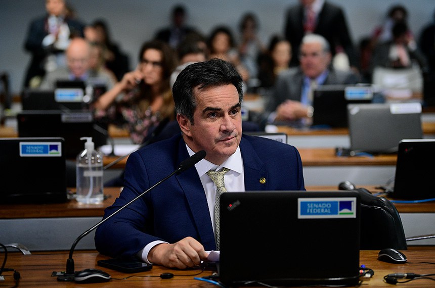 Em pronunciamento, à bancada, relator do PL 1.269/2022, senador Ciro Nogueira (PP-PI).