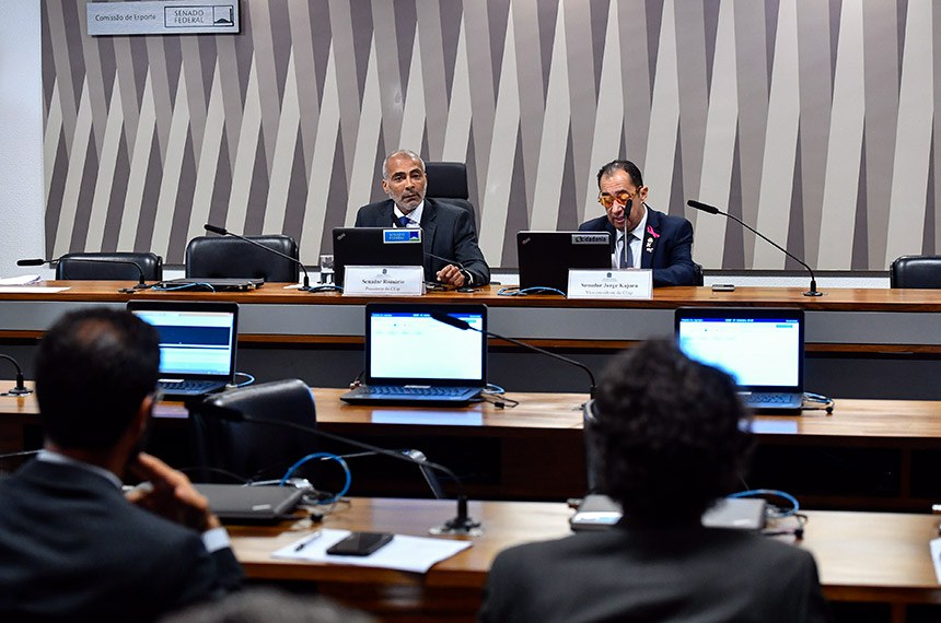 Mesa:
presidente da CEsp, senador Romário (PL-RJ)
vice-presidente da CEsp, senador Jorge Kajuru (PSB-GO).