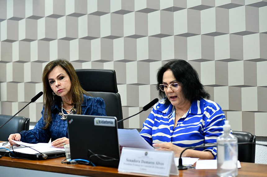 Mesa: 
vice-presidente da CE, senadora Professora Dorinha Seabra (União-TO);
presidente eventual da CE, senadora Damares Alves (Republicanos-DF).