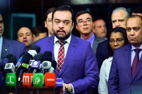 Governador do RJ entrega a Pacheco propostas na área de segurança pública