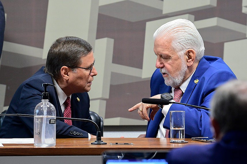 Mesa: 
senador Mauro Carvalho Junior (União-MT);
líder do governo no Senado Federal, senador Jaques Wagner (PT-BA).