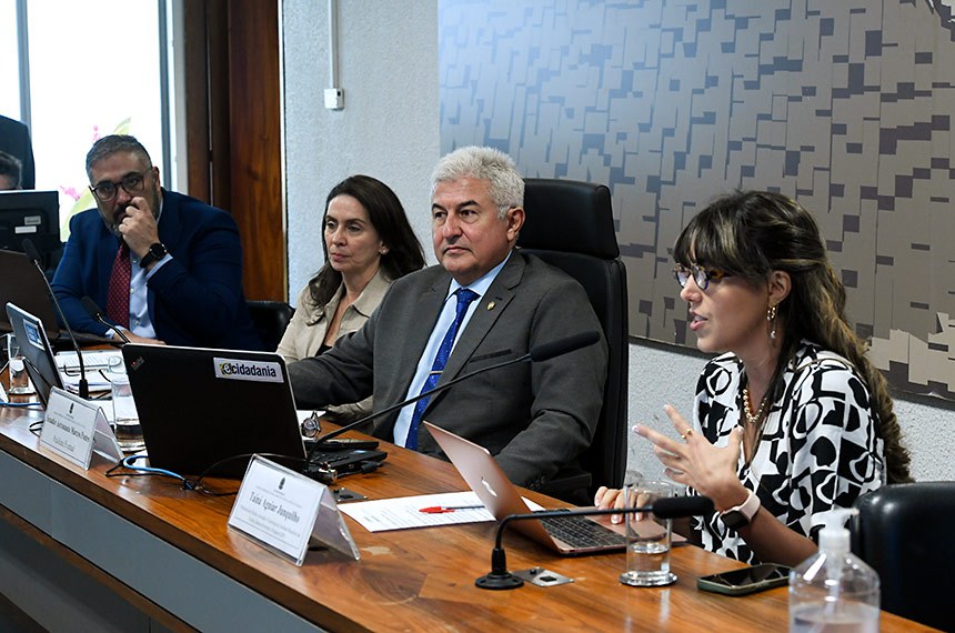 Mesa: 
diretor-geral do Instituto Liberdade Digital (ILD), Diogo Rais; 
presidente do Instituto Palavra Aberta, Patrícia Blanco; 
vice-presidente da CTIA, senador Astronauta Marcos Pontes (PL-SP); 
professora de Direito, Inovação e Tecnologia do Instituto Brasileiro de Ensino, Desenvolvimento e Pesquisa (IDP), Tainá Aguiar Junquilho - em pronunciamento. 