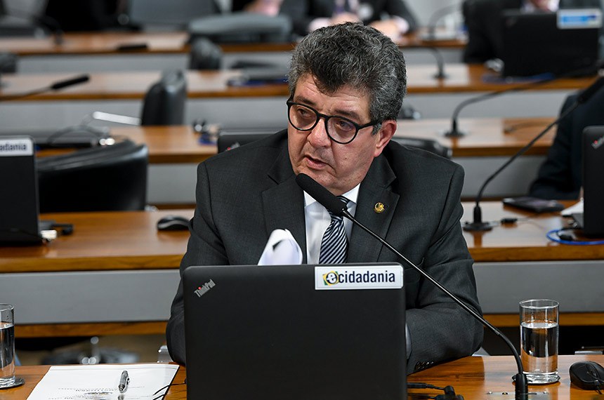 Em pronunciamento, à bancada, relator da MSF 74/2023, senador Fernando Farias (MDB-AL).