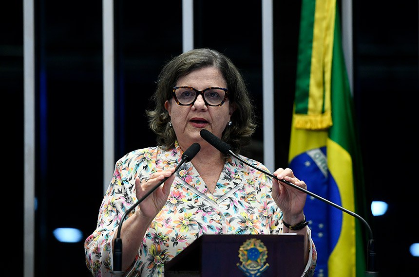 Em discurso, à tribuna, senadora Teresa Leitão (PT-PE).